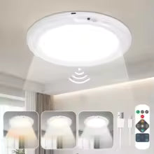 مصباح سقف قابل للشحن مع ريموت