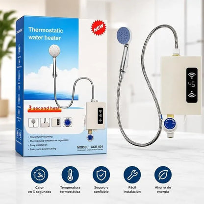Chauffe-Eau Instantané XCB-001 — الماء السخون بلا انتظار