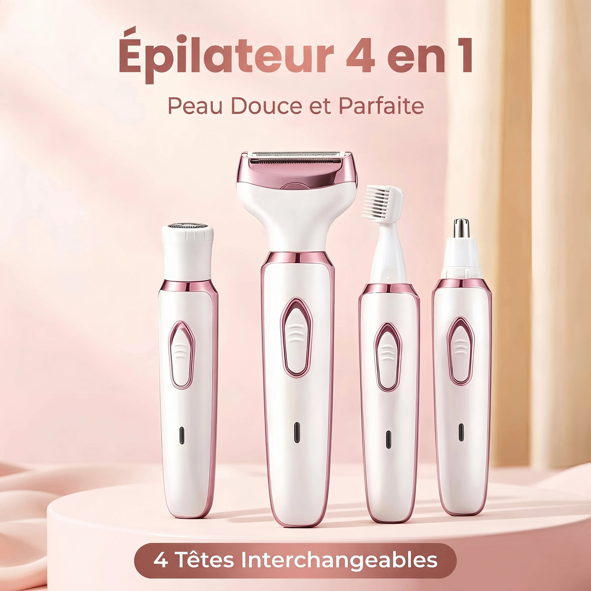 جهاز العناية النسائي 4 في 1 Epiluxe