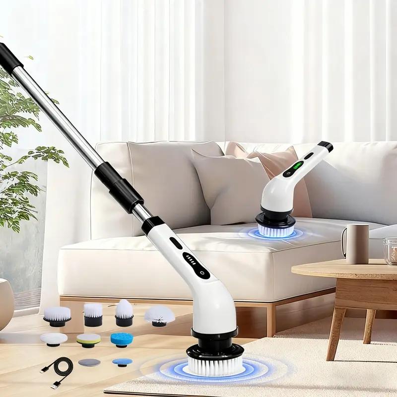 فرشاة التنظيف الكهربائية 7 في 1 — حكّ أقل، تنظيف أسهل