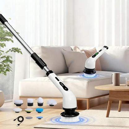 فرشاة التنظيف الكهربائية 7 في 1 — حكّ أقل، تنظيف أسهل